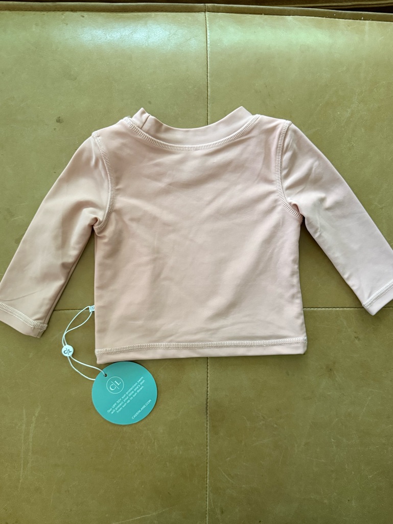 Caden Lane Rash Guard 0-3m Nwt — image 2 of 3